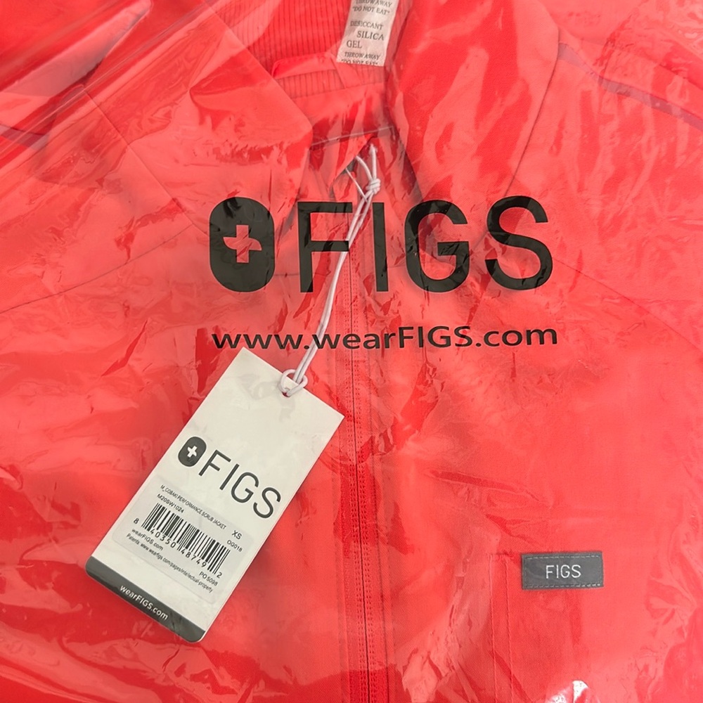FIGS Coral Cobaki Jacket